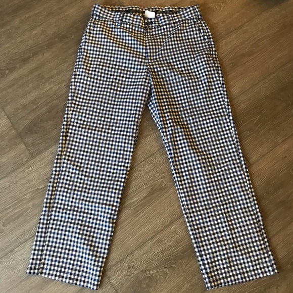 checkered golf pants